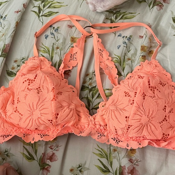 Aerie Beach Daze Iced Apricot Bralette - Picture 5 of 5